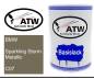 Preview: BMW, Sparkling Storm Metallic, C07: 500ml Lackdose, von ATW Autoteile West.